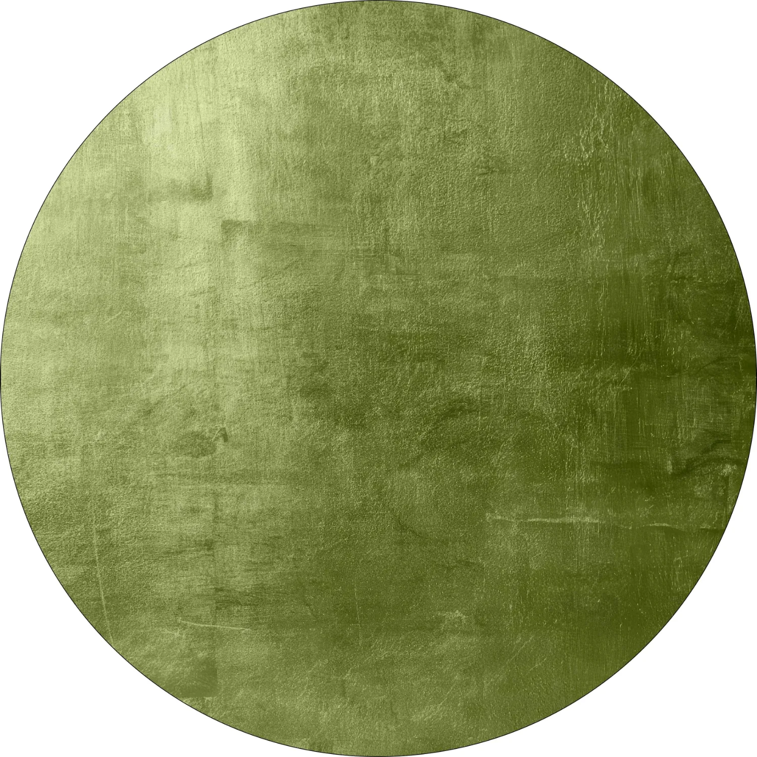 Tapis rond - Artena (vert)