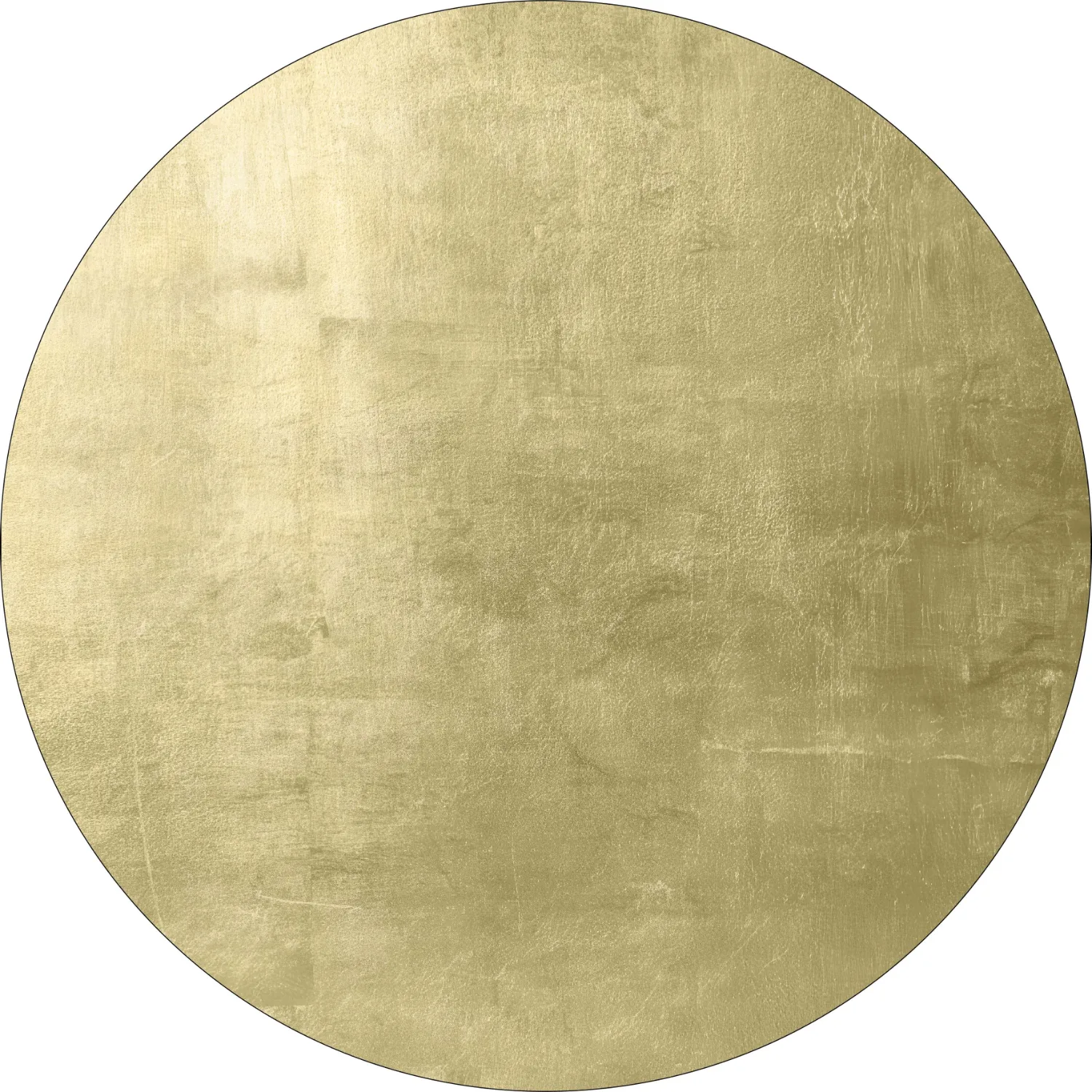Tapis rond - Artena (or clair)