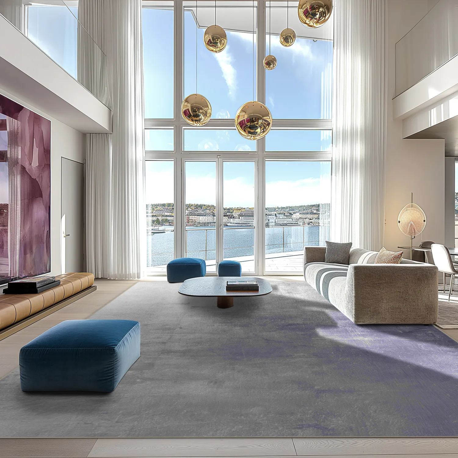 Tapis Wilton - Artena (violet clair)