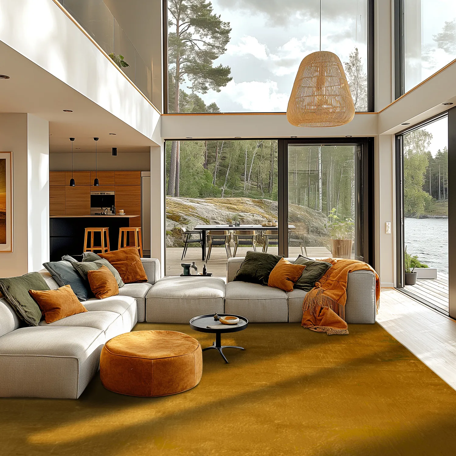 Tapis Wilton - Artena (ocre)