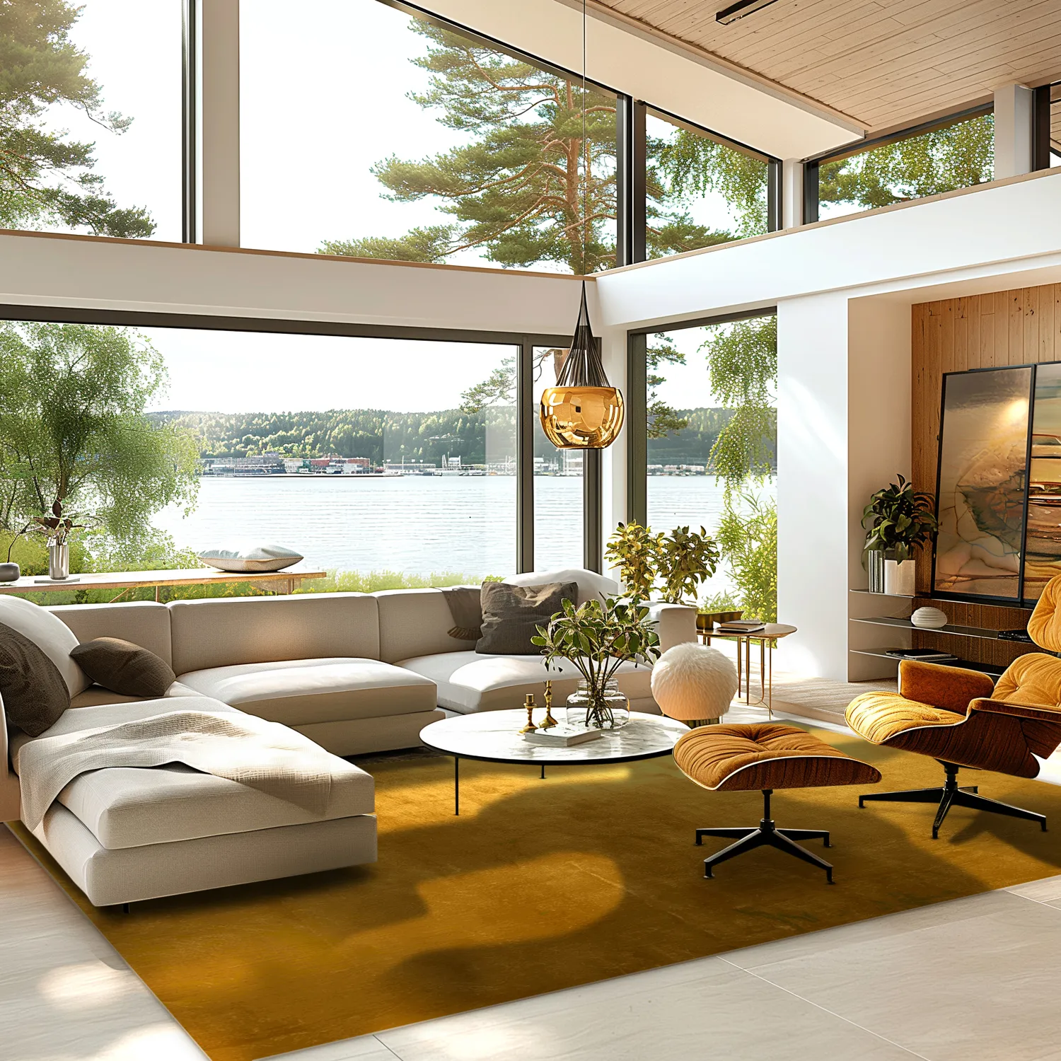 Tapis Wilton - Artena (ocre)