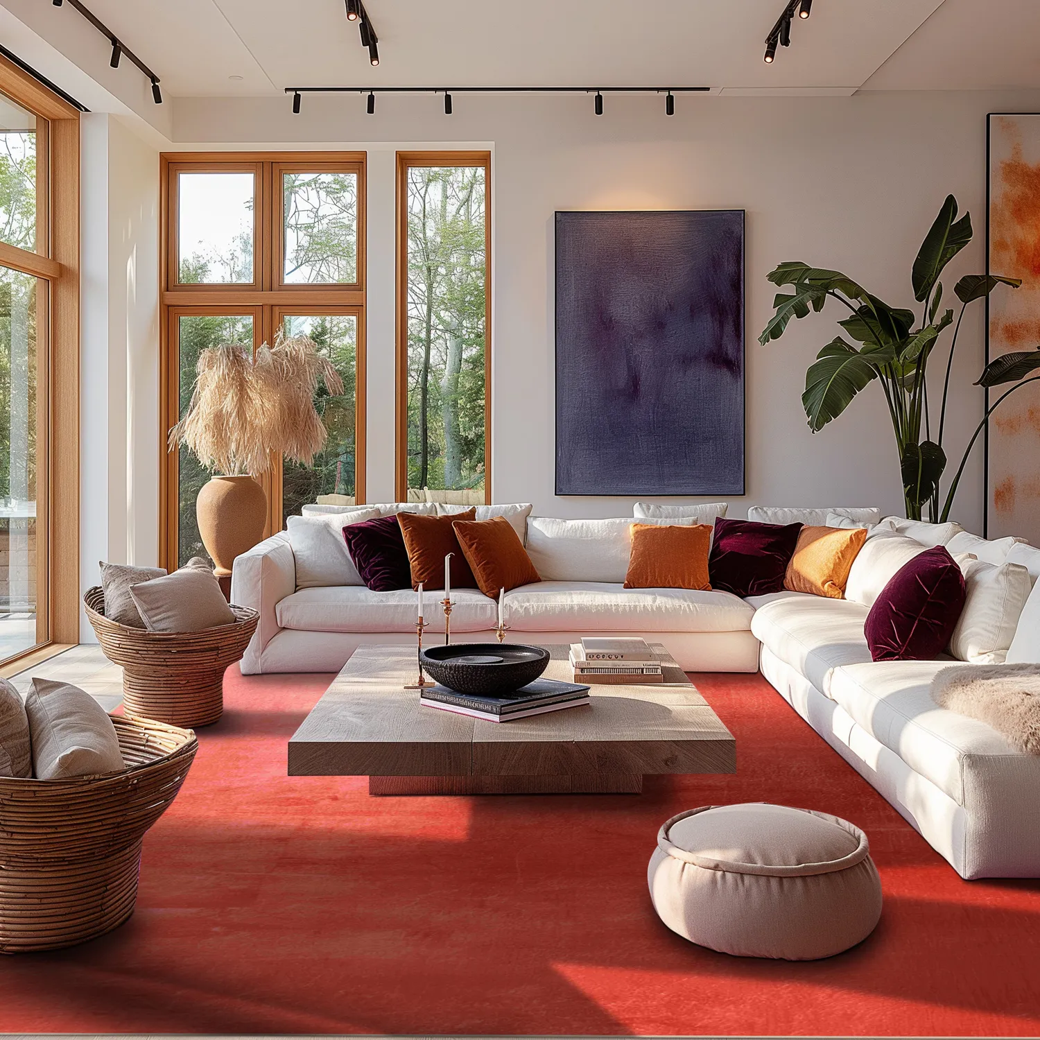 Tapis Wilton - Artena (rouge)