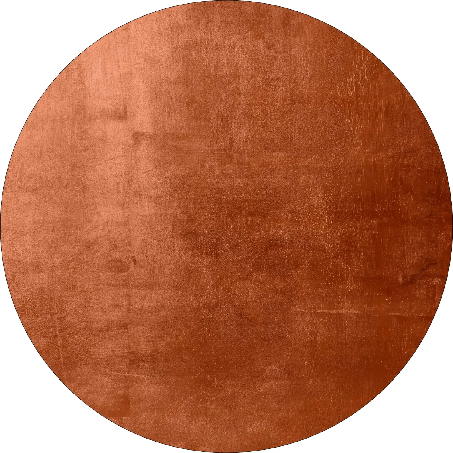Tapis rond - Artena (terre cuite)