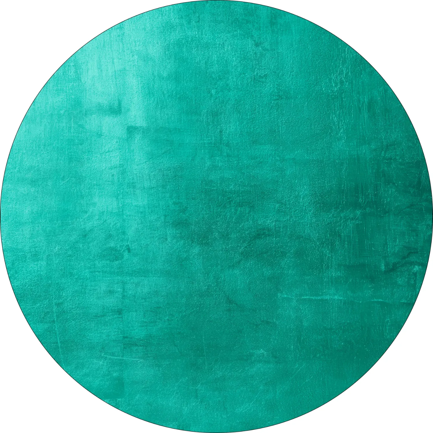 Tapis rond - Artena (turquoise)
