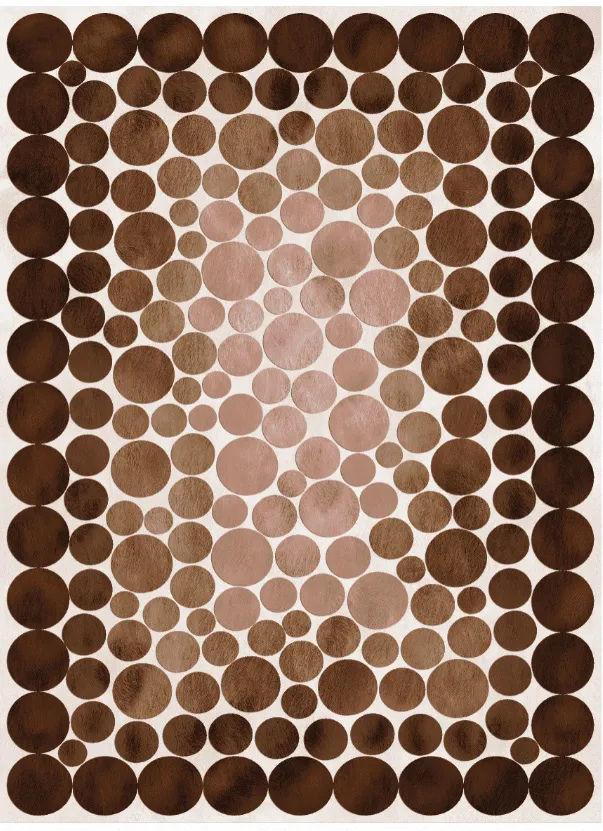 Tapis Wilton - Marineo (marron)