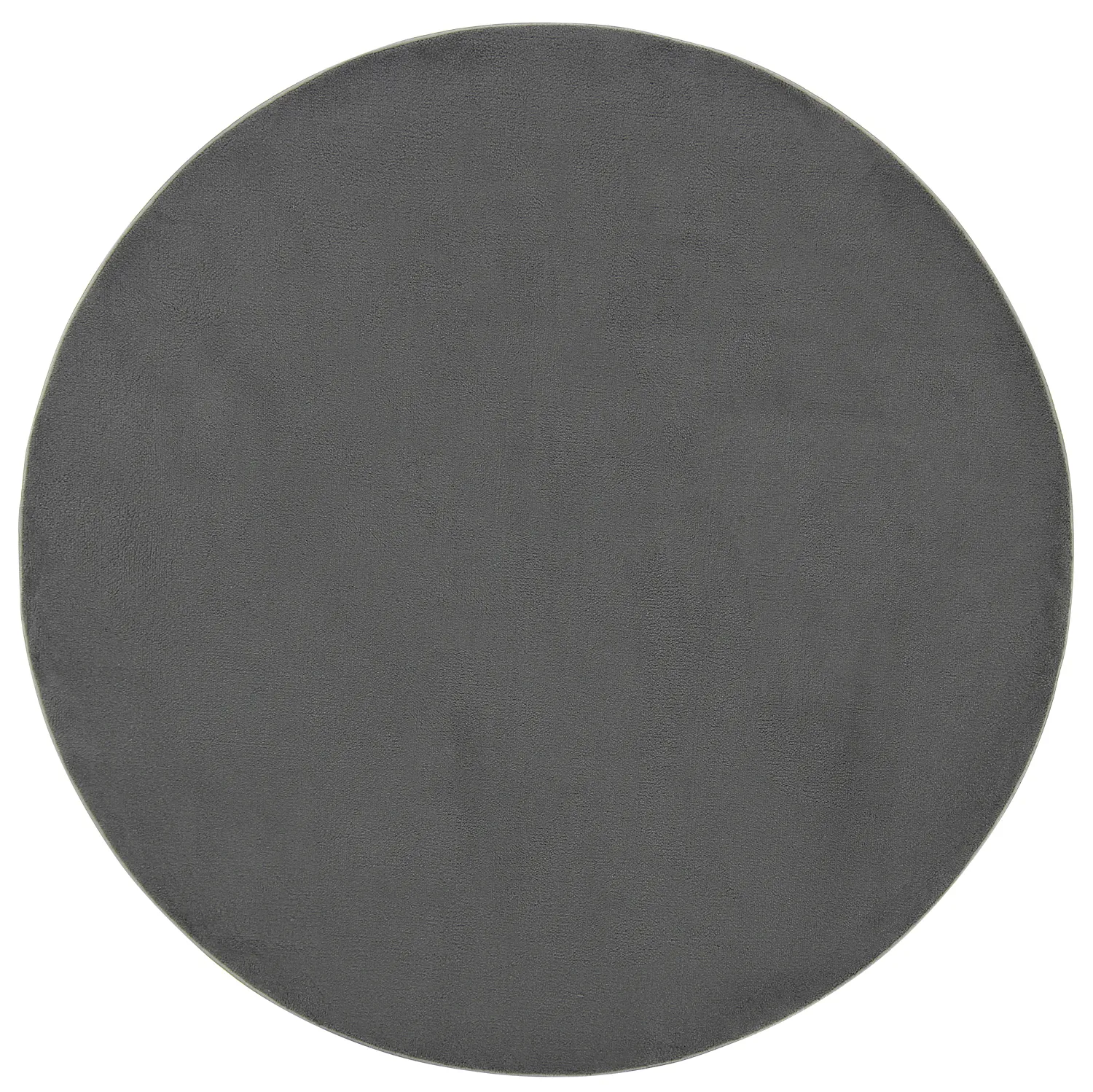 Tapis rond - Vevila (gris foncé)
