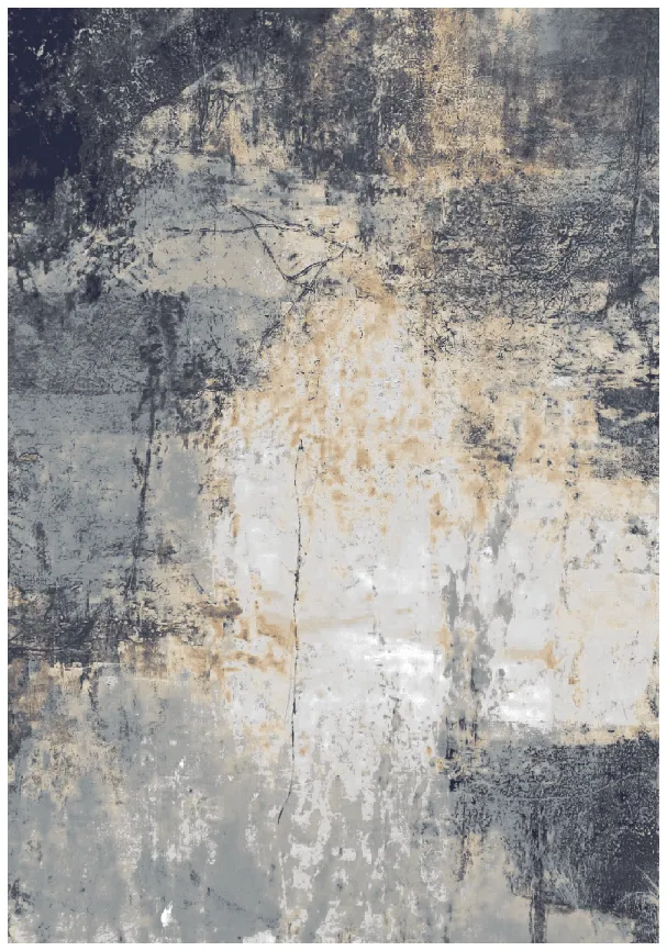 Tapis Wilton - Melazzo (gris/multicolore)