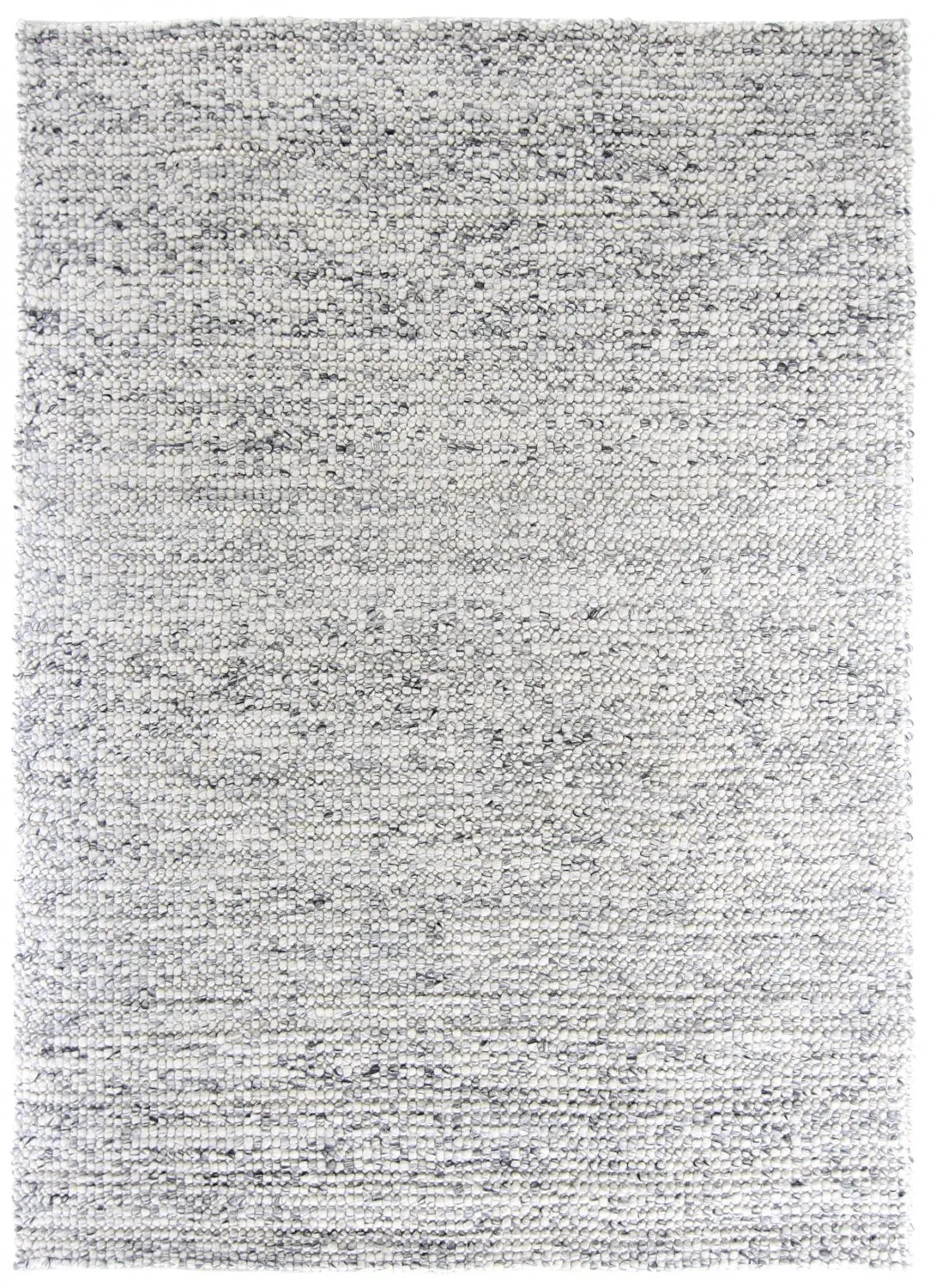 Tapis en laine - Mesra (noir/blanc)