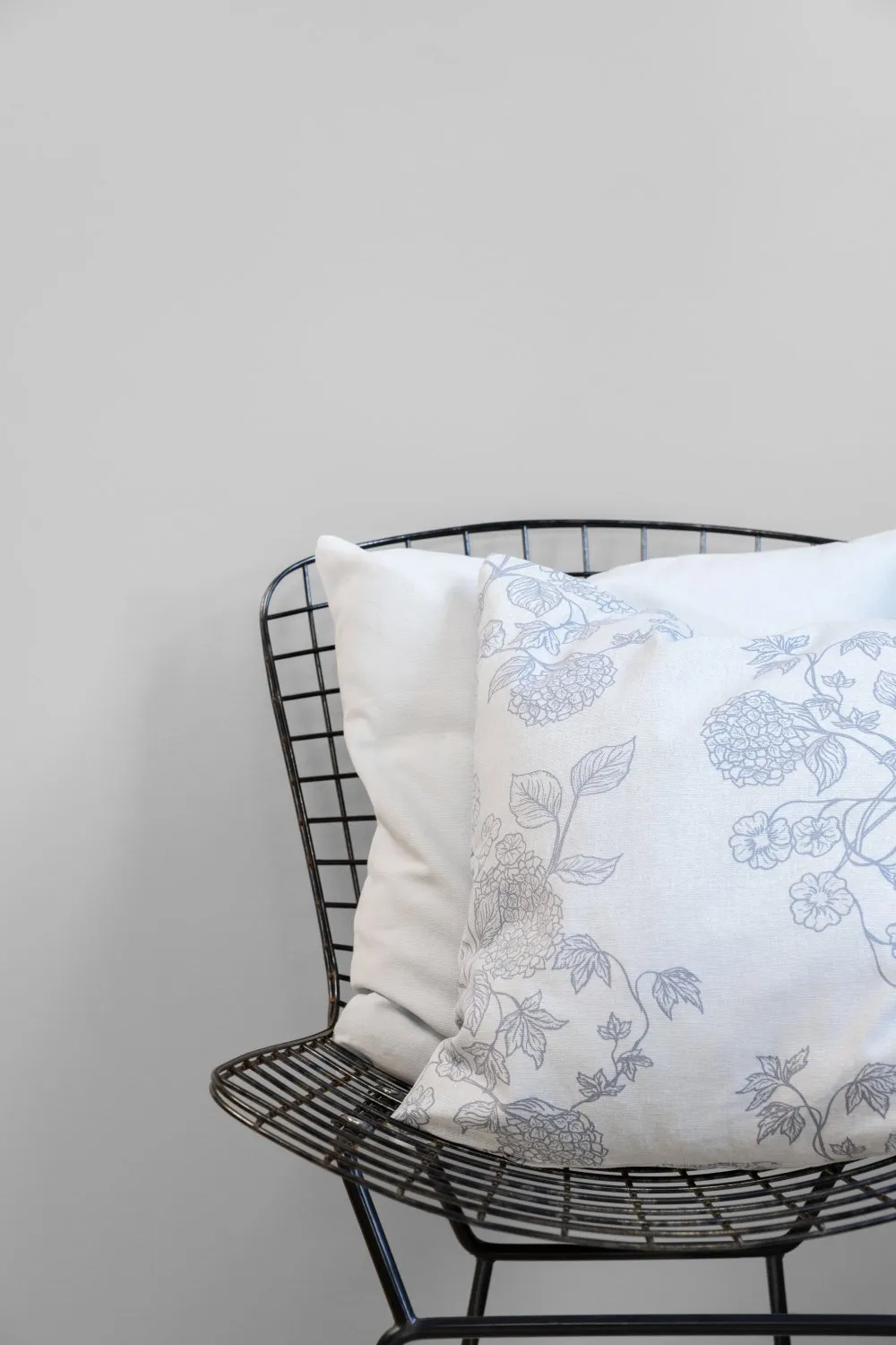 Housse de coussin lot de 2 - Minna (bleu)