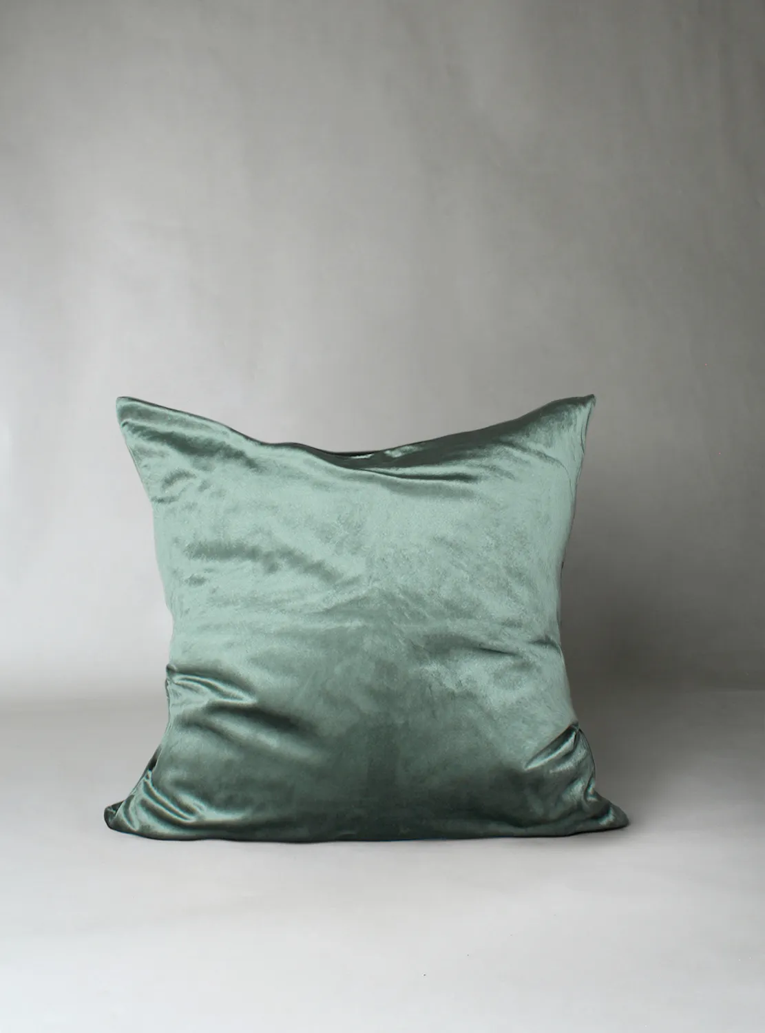 Housse de coussin Marlyn en velours (vert)