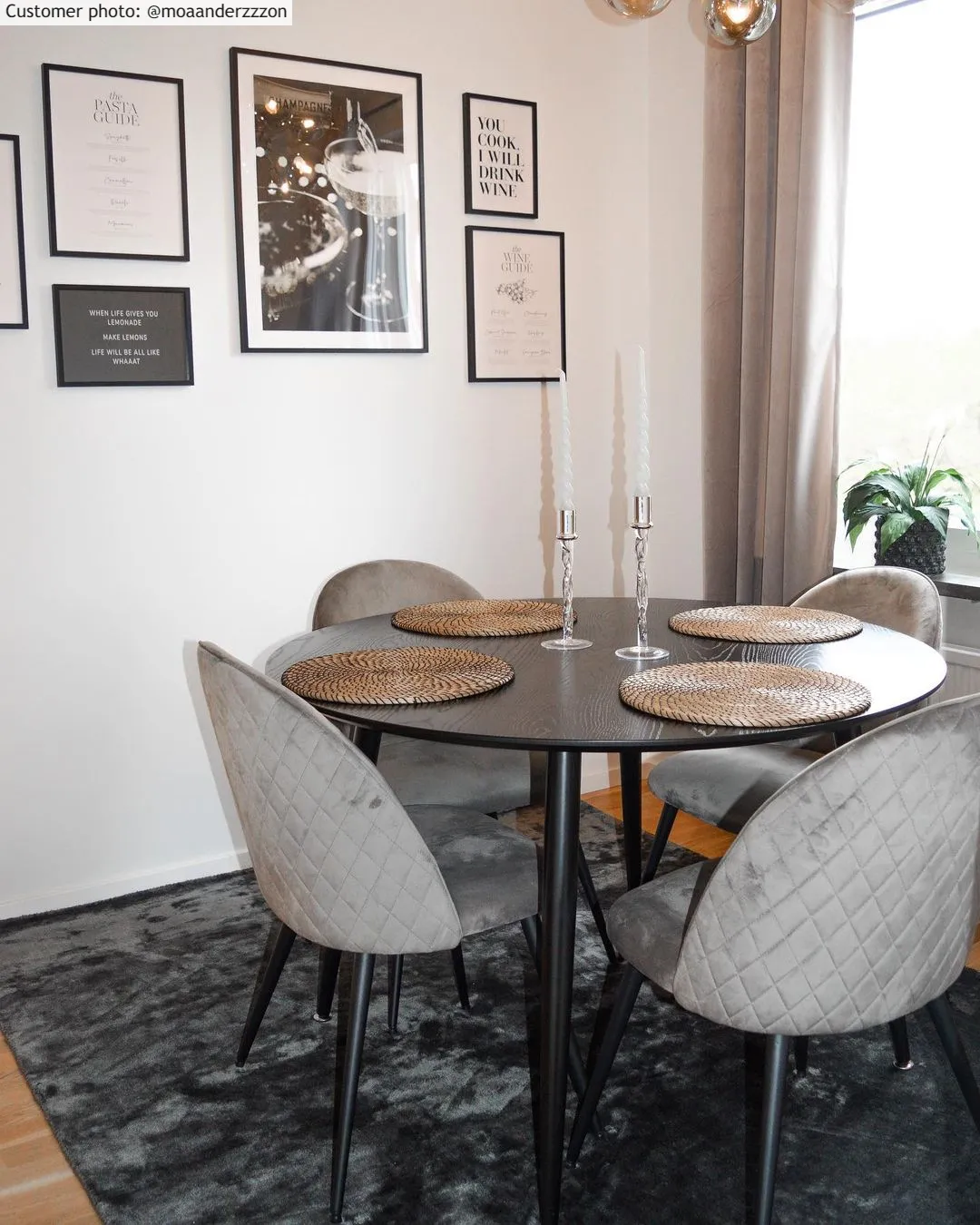 Tapis en viscose - Jodhpur Special Luxury Edition (noir)