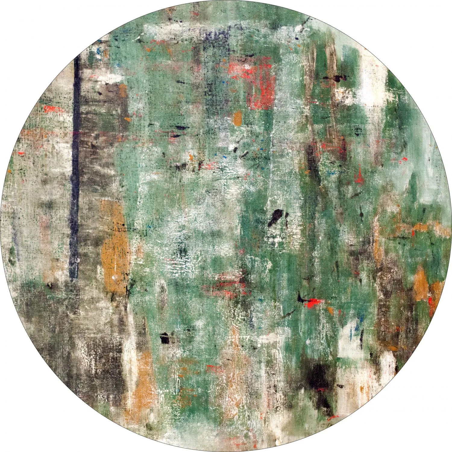 Tapis rond - Calabria (multicolore)