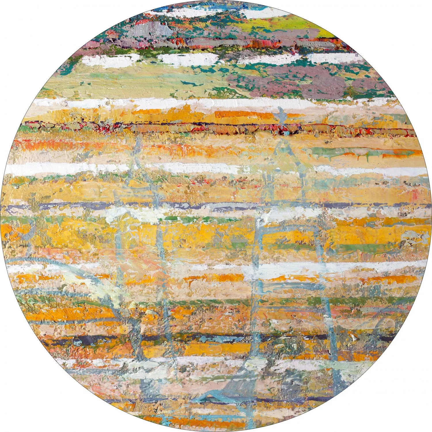 Tapis rond - Messina (multicolore)