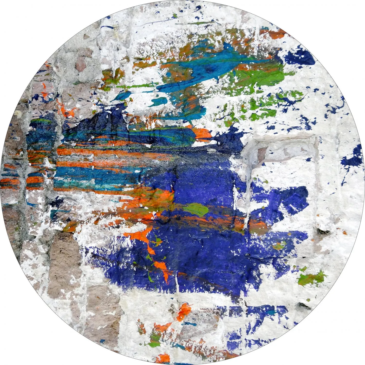 Tapis rond - Como (multicolore)