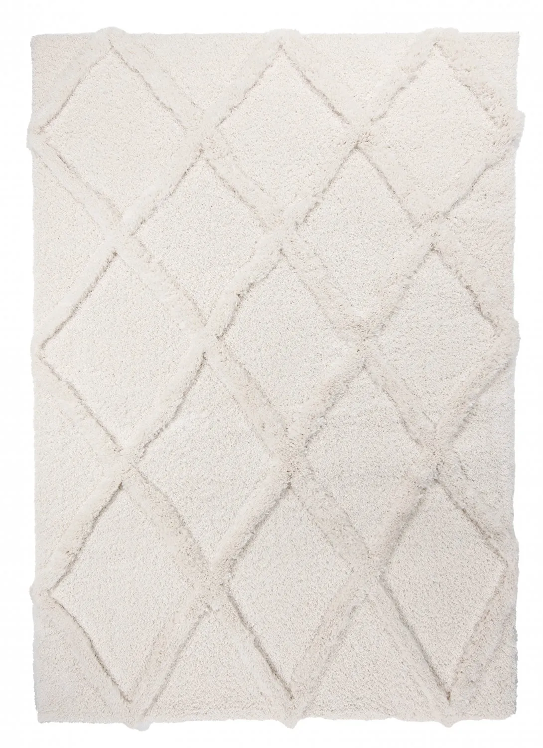 Tapis moelleux - Tavira (blanc cassé)