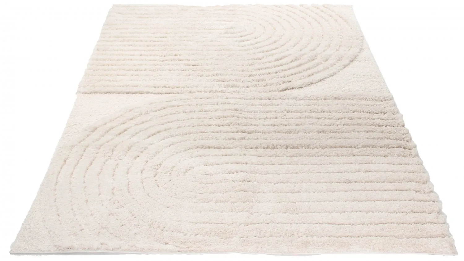 Tapis moelleux - Evora (blanc cassé)
