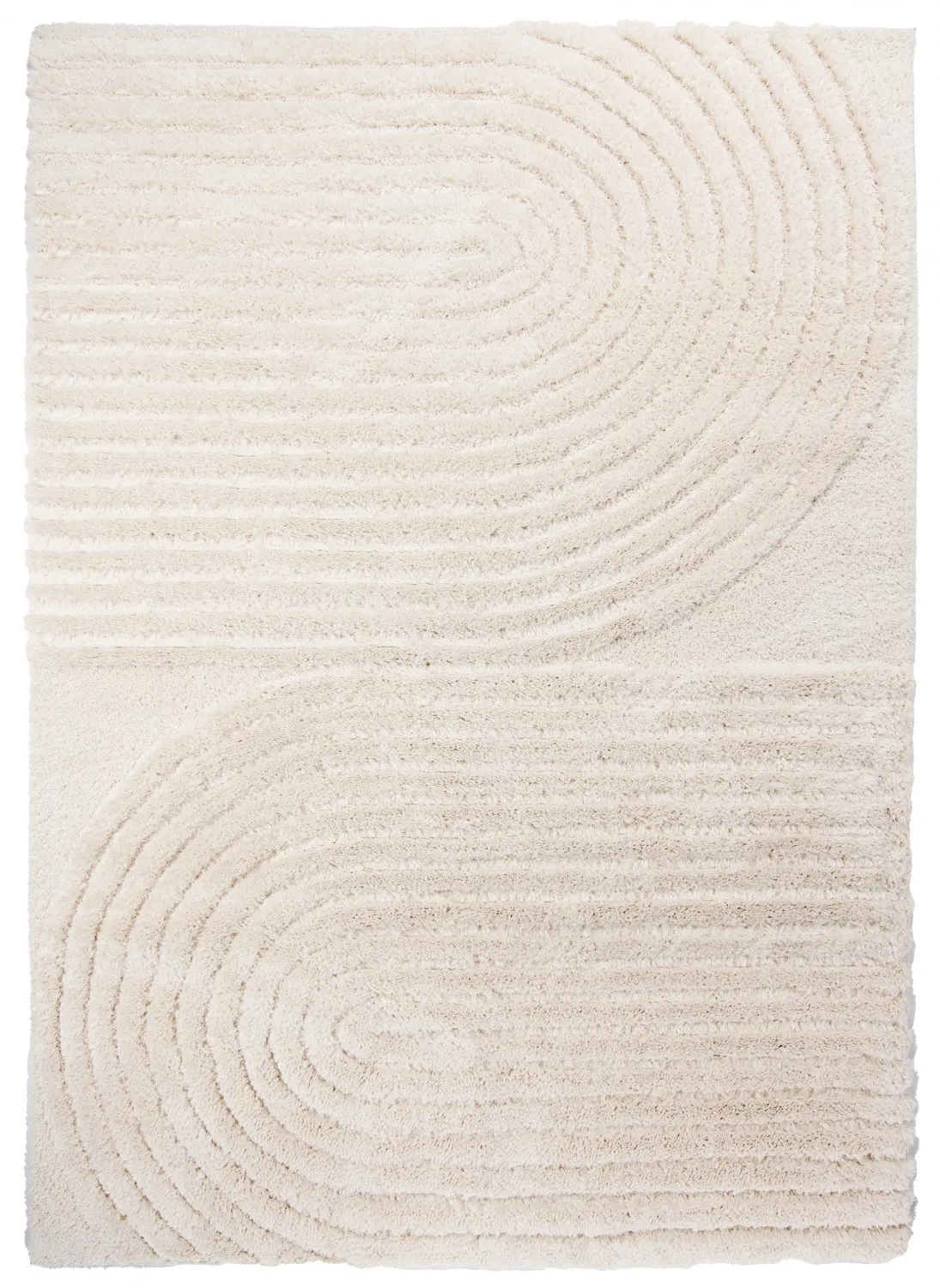 Tapis moelleux - Evora (blanc cassé)
