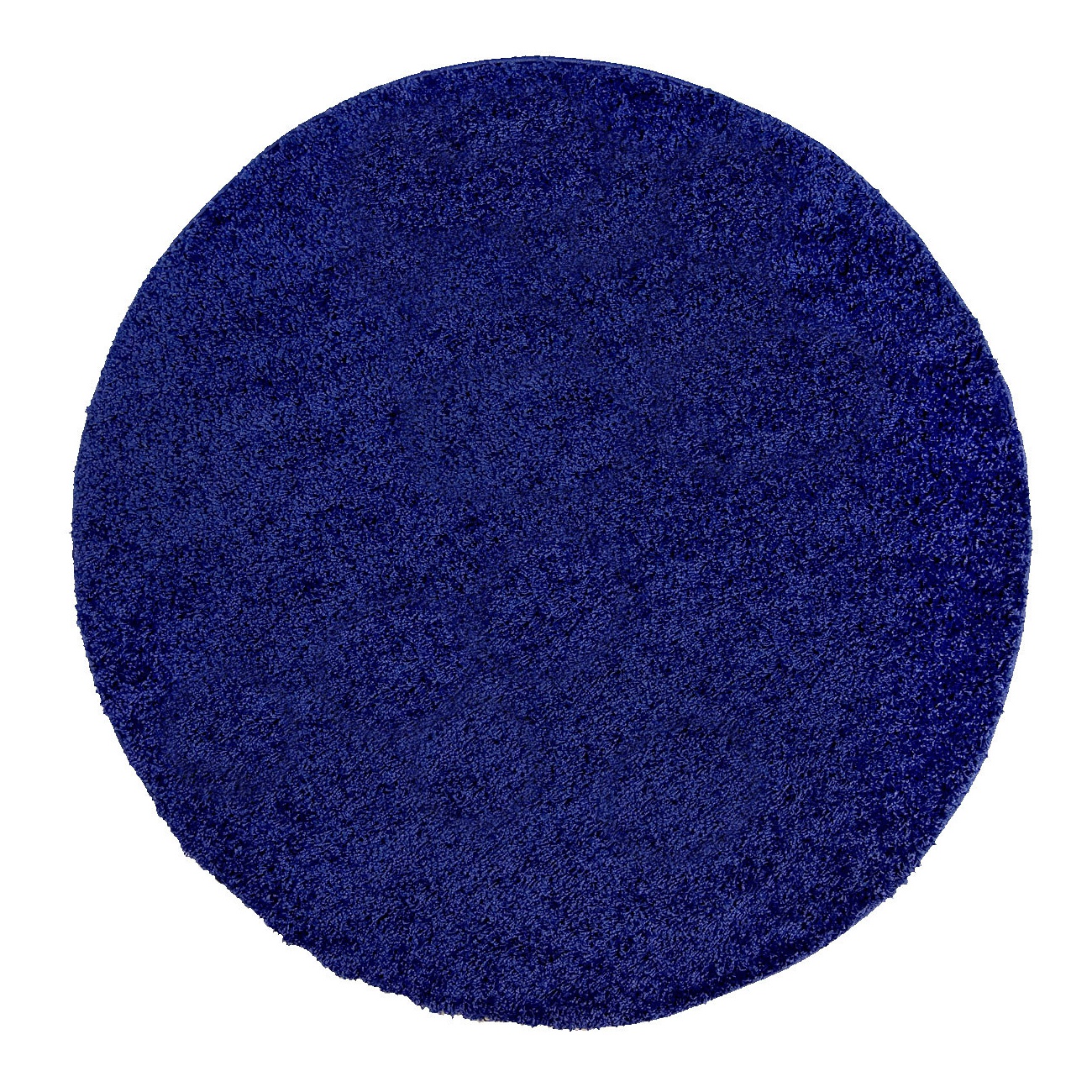 Tapis rond - Trim (bleu)