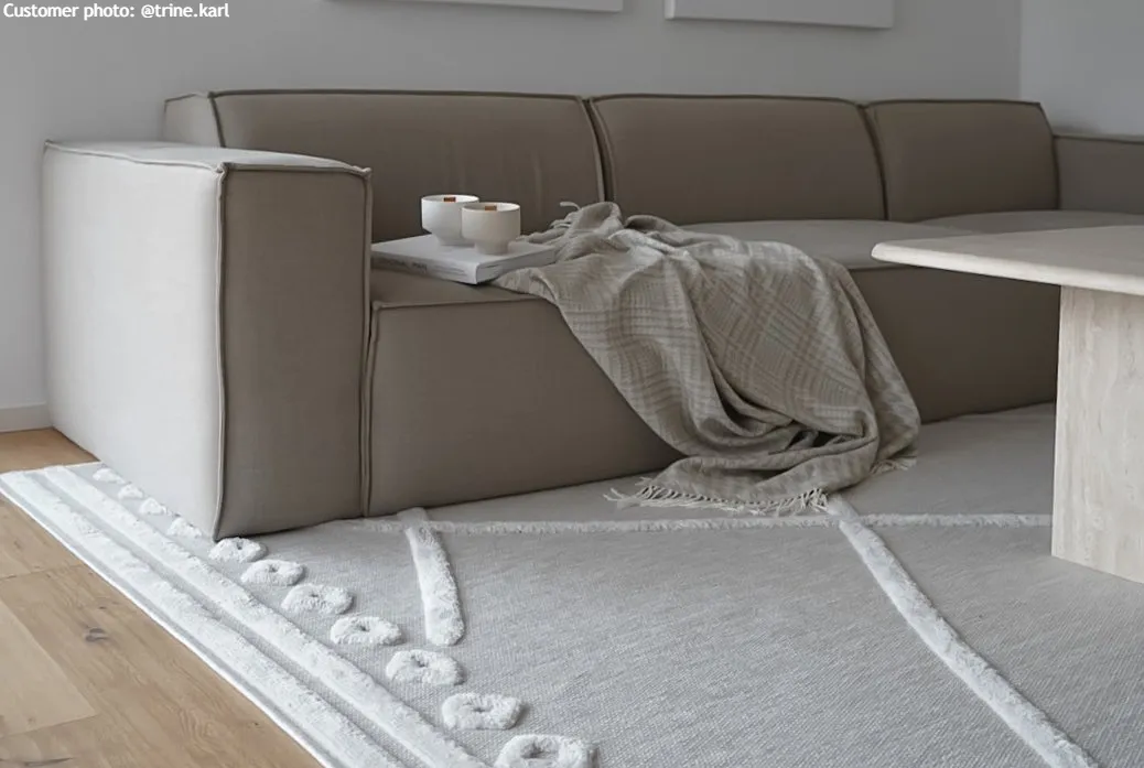 Shaggy intérieur-extérieur - Newhaven (beige)