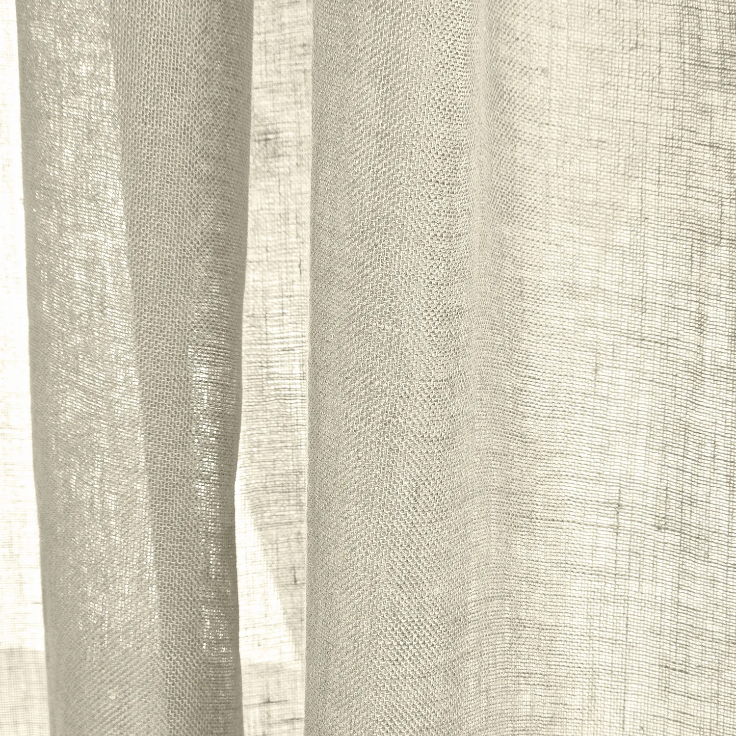 Rideaux Lot de 2 - Rideau en lin Noemi (beige)