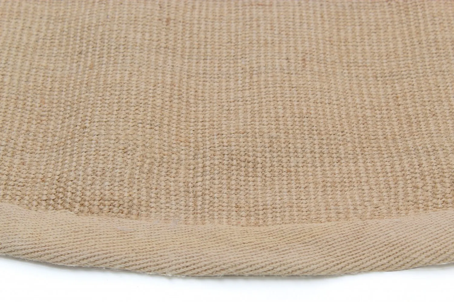 Tapis rond (sisal) - Agave (beige/ivoire)