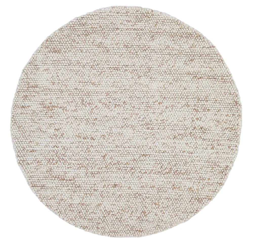 Tapis rond - Avafors Wool Bubble (nature)