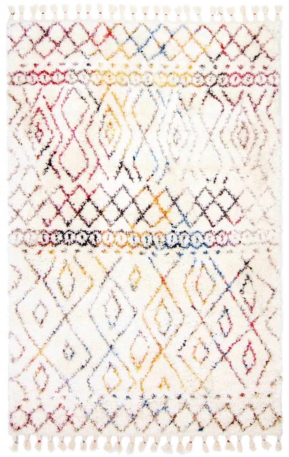 Tapis à poils longs - Marini (multi)