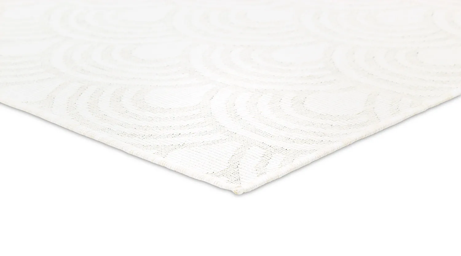 Tapis d’intérieur et d’extérieur - Odin (blanc cassé)