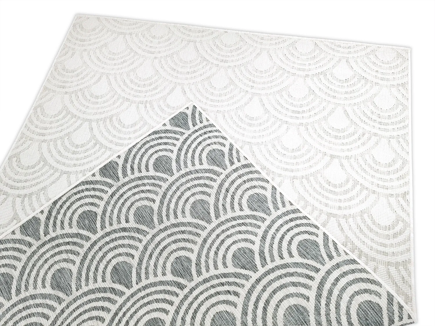 Tapis d’intérieur et d’extérieur - Odin (blanc cassé)