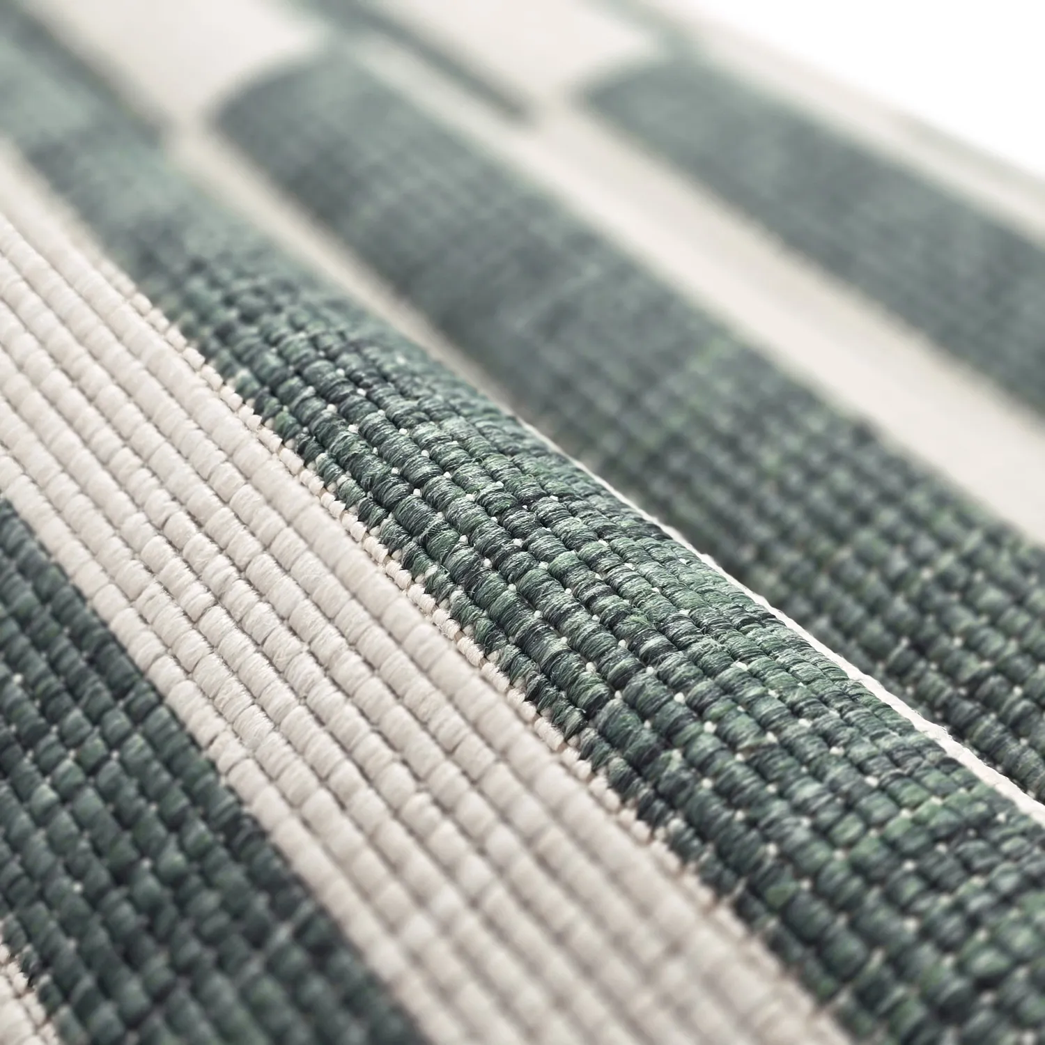 Tapis rond - Intérieur/Extérieur Otto (vert)