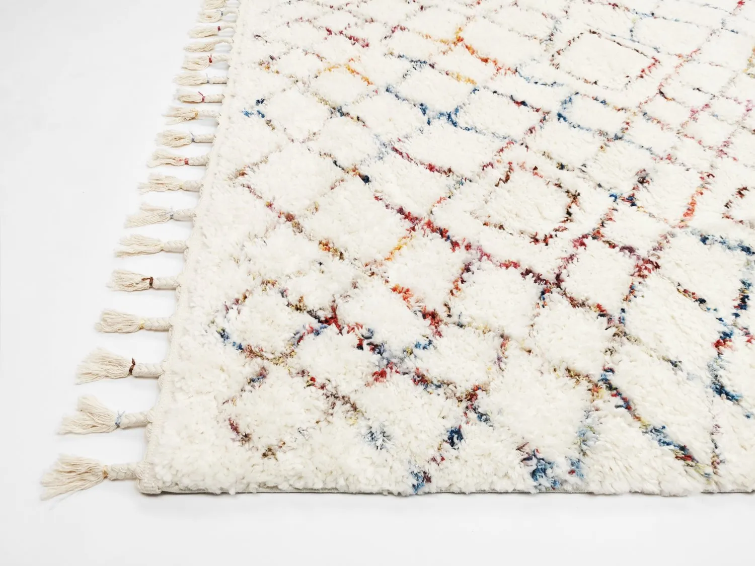 Tapis à poils longs - Celenza (multi)