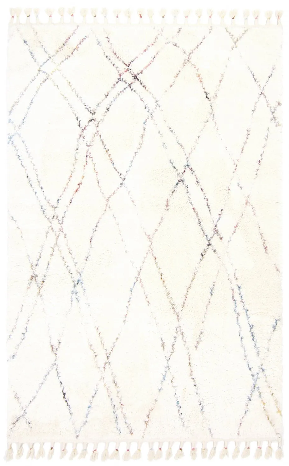 Tapis à poils longs - Elice (multi)