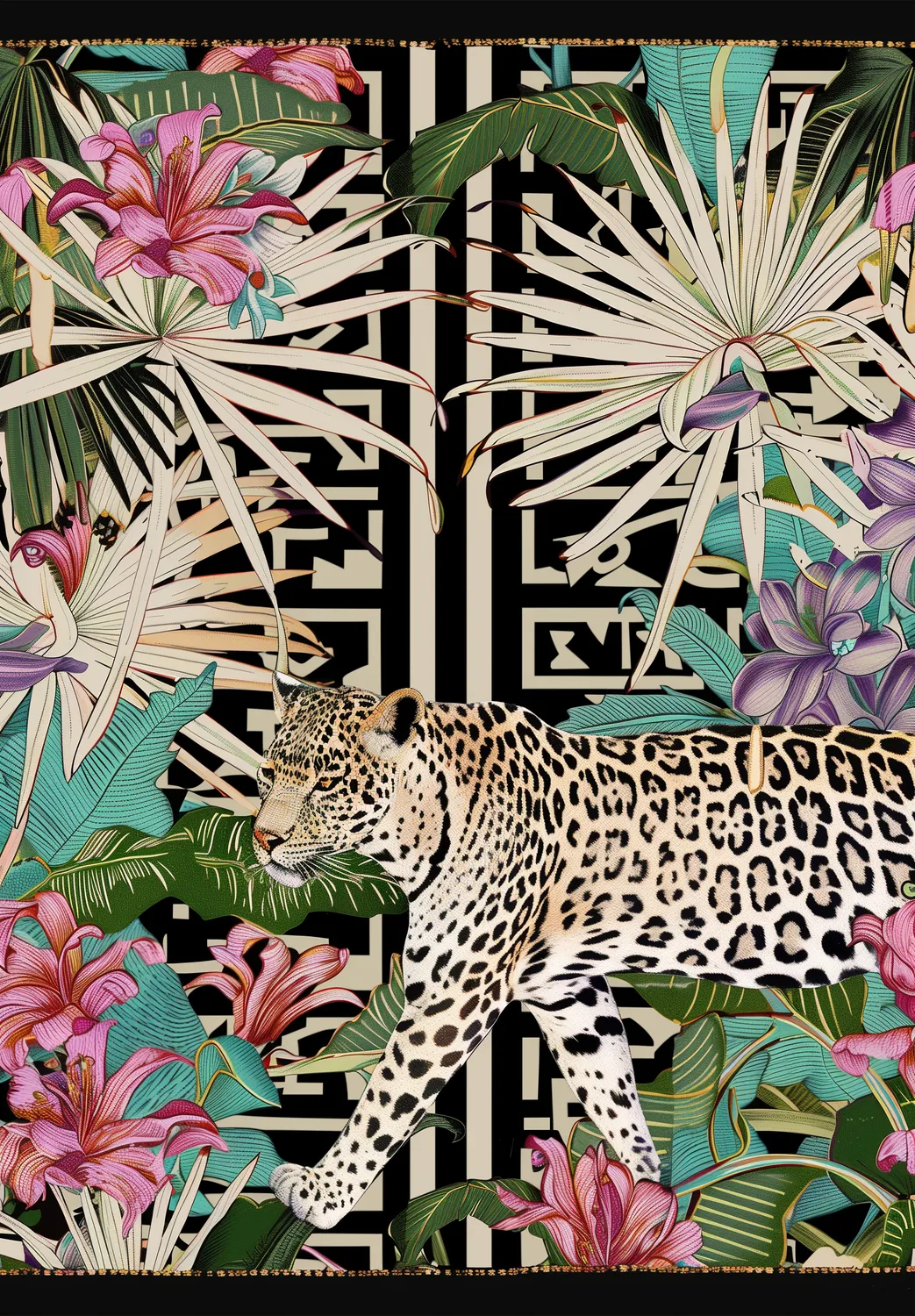 Tapis Wilton - Panthera (multicolore)