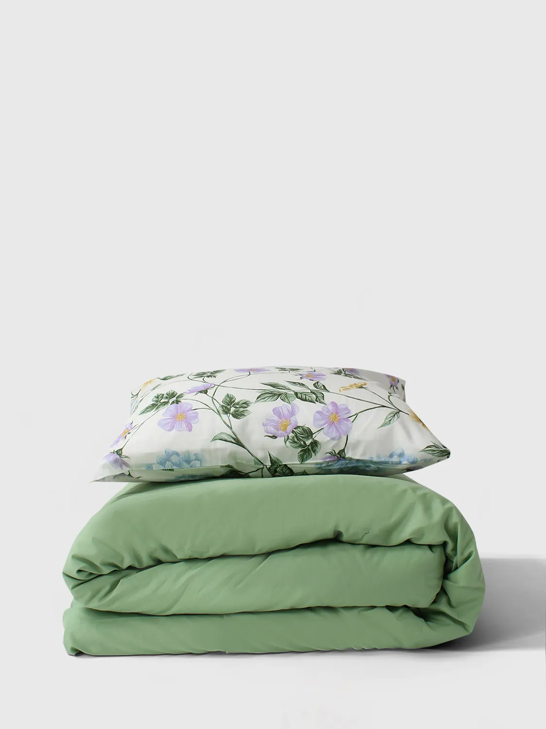 Ensemble de housse de couette - Dahlia (bleu)