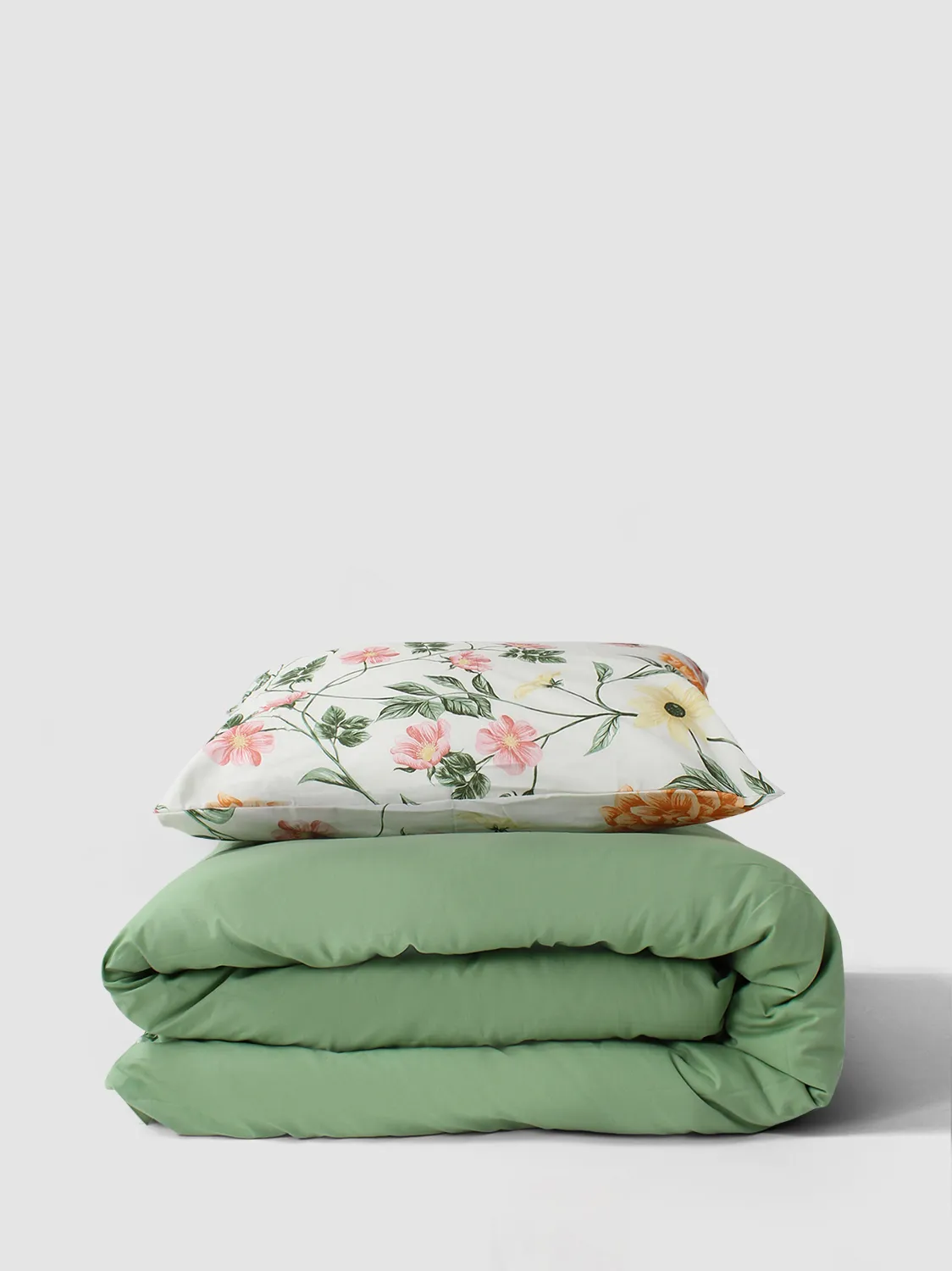 Ensemble de housse de couette - Dahlia (orange)