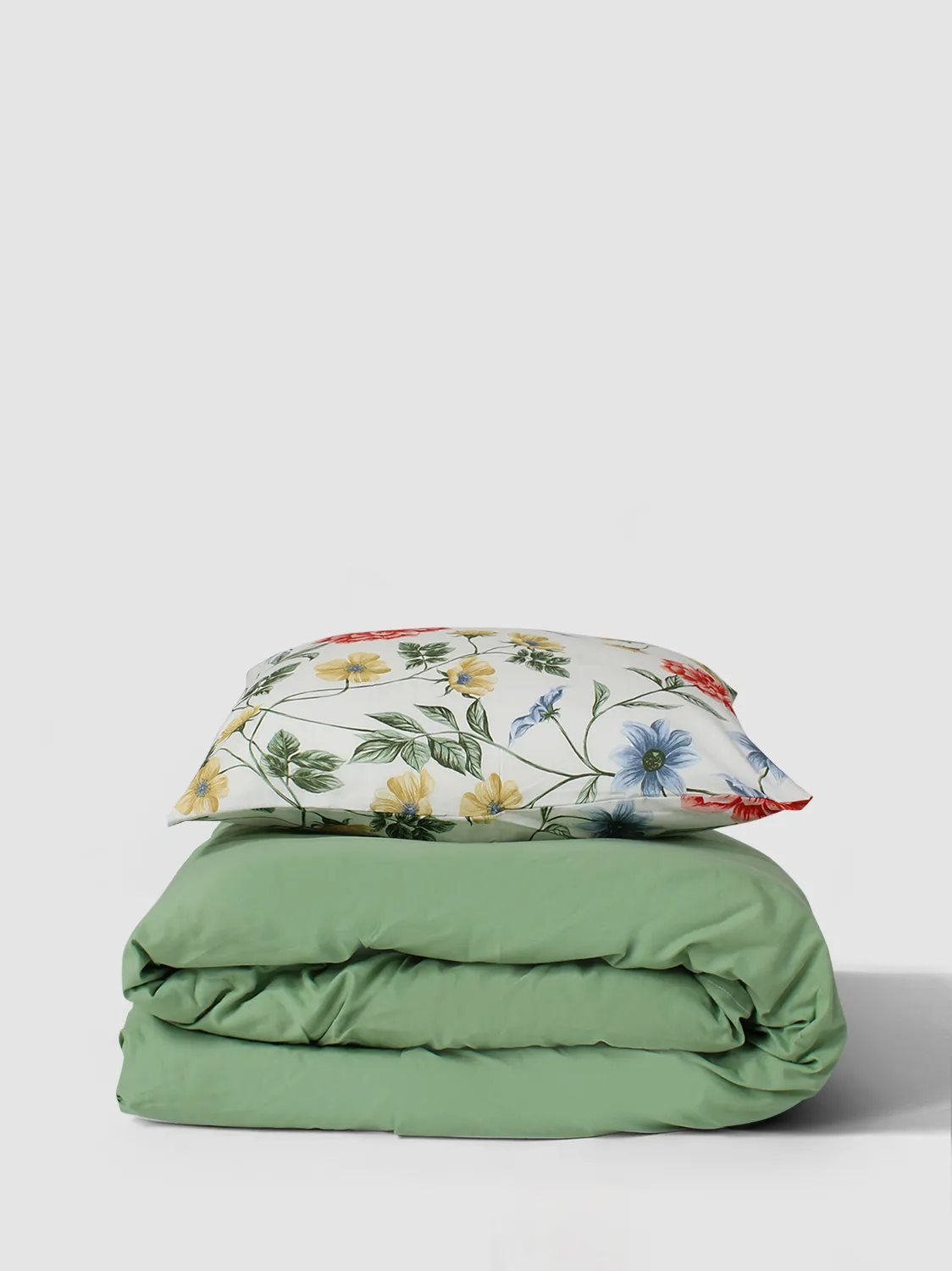 Ensemble de housse de couette - Dahlia (rouge)