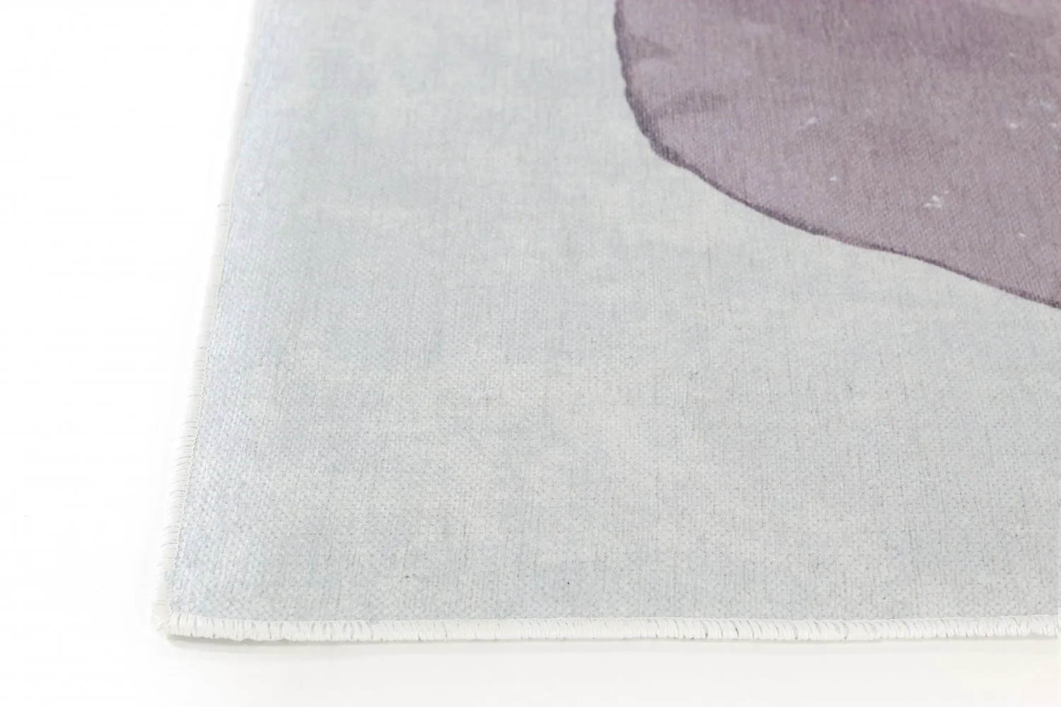Tapis Wilton - Layon (gris/rose)