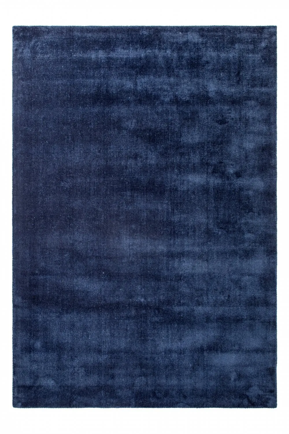 PET recyclé avec aspect viscose (bleu marine)