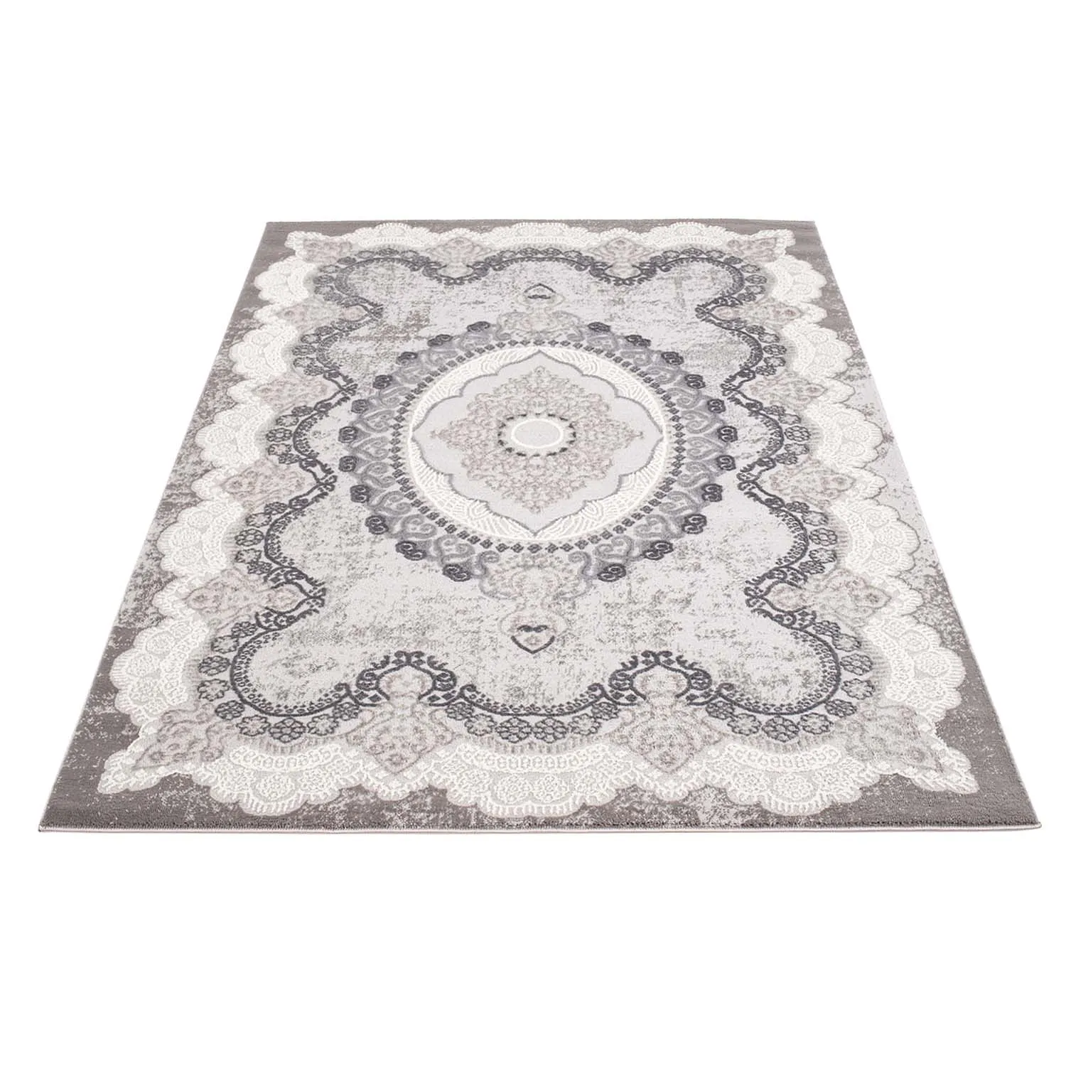 Tapis Wilton - Sari (gris)