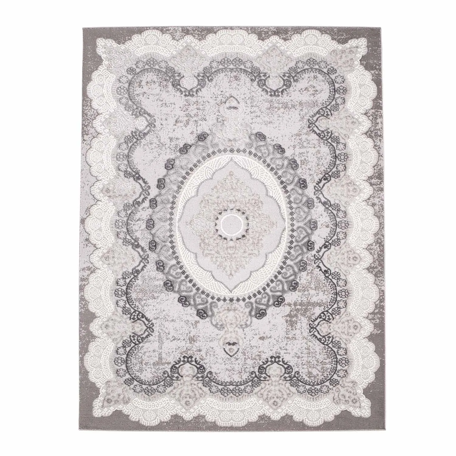 Tapis Wilton - Sari (gris)