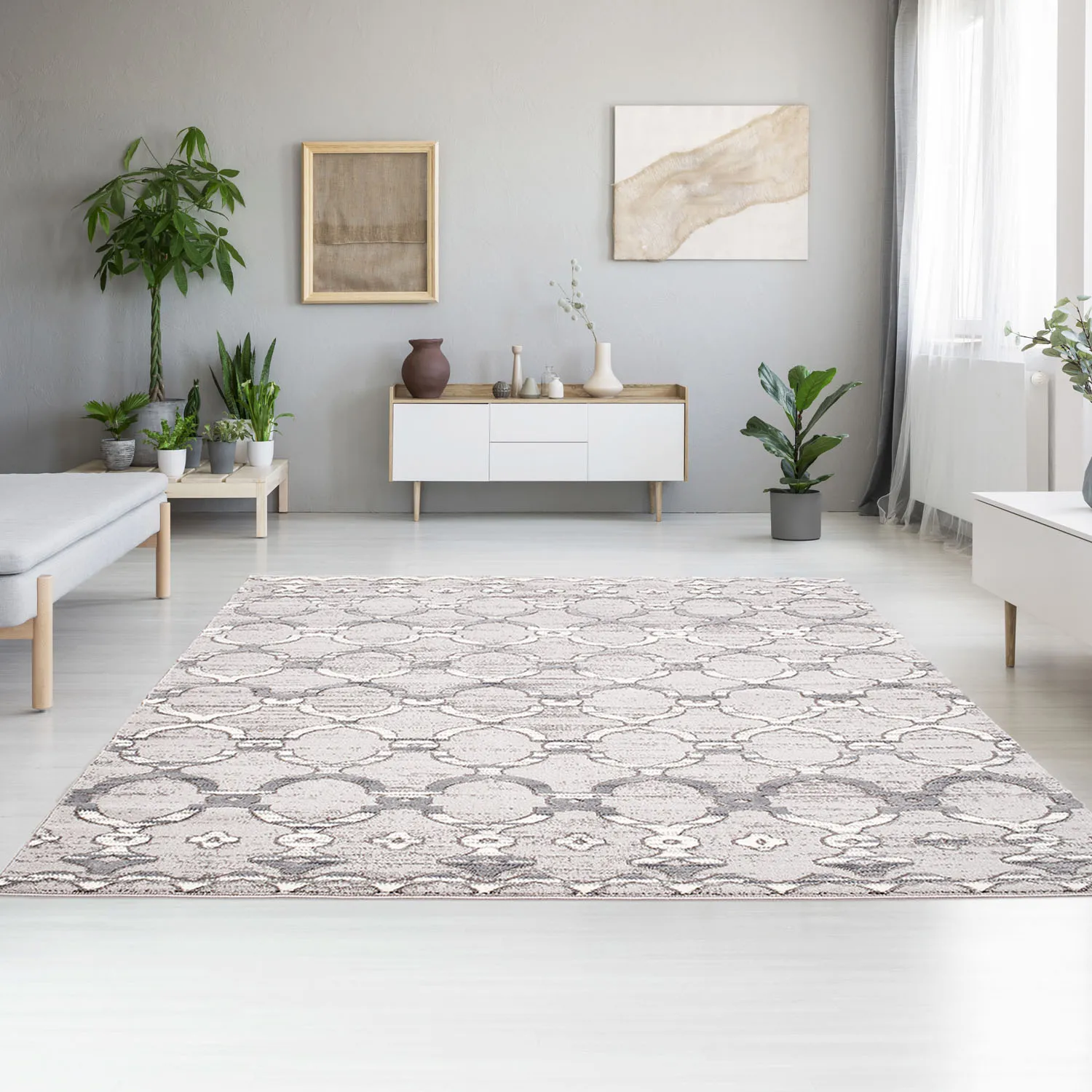 Tapis Wilton - Aires (gris)