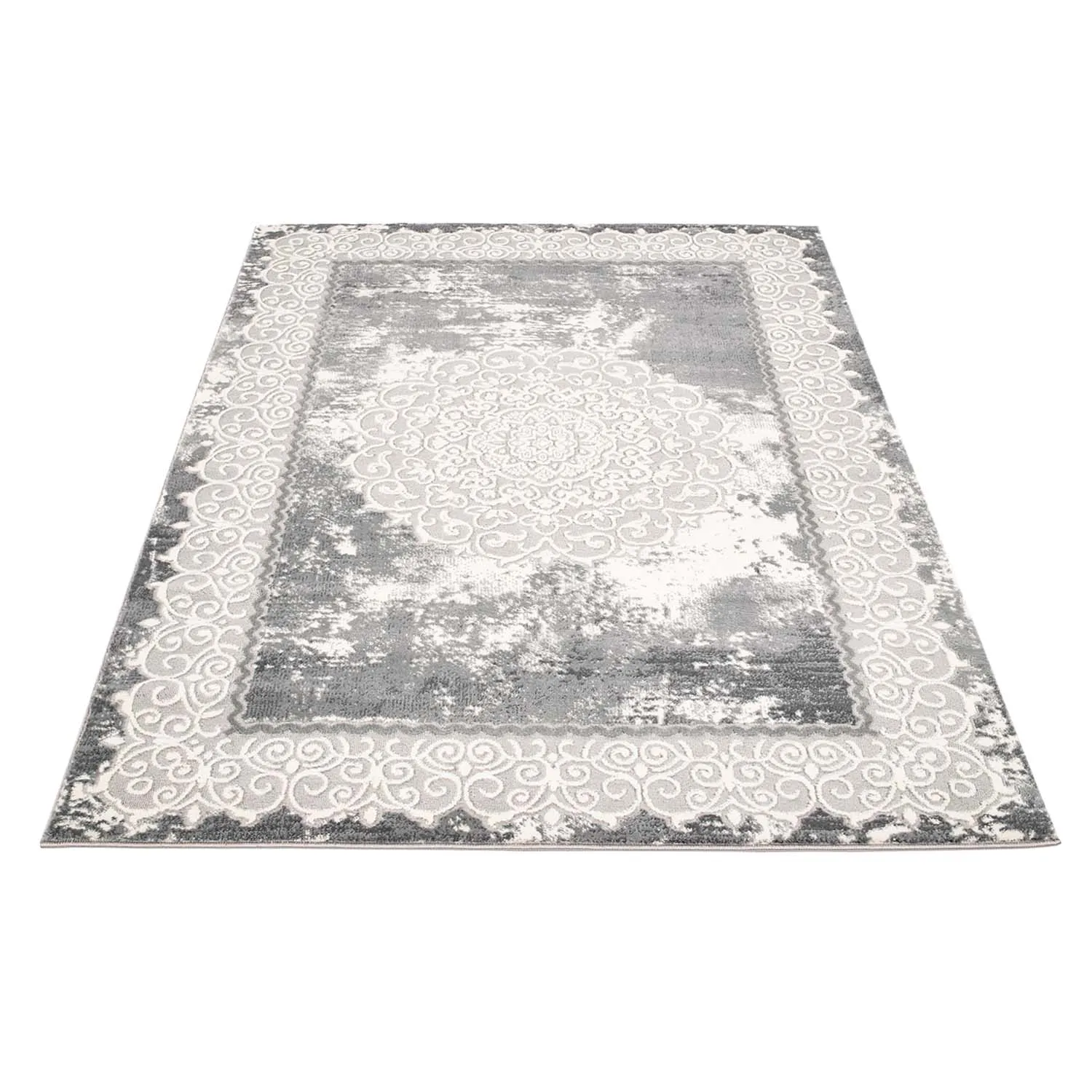 Tapis Wilton - Zanjan (gris)