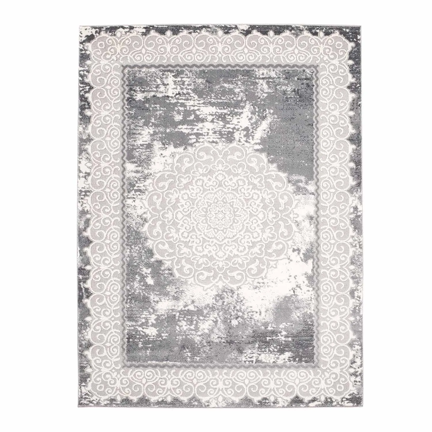 Tapis Wilton - Zanjan (gris)