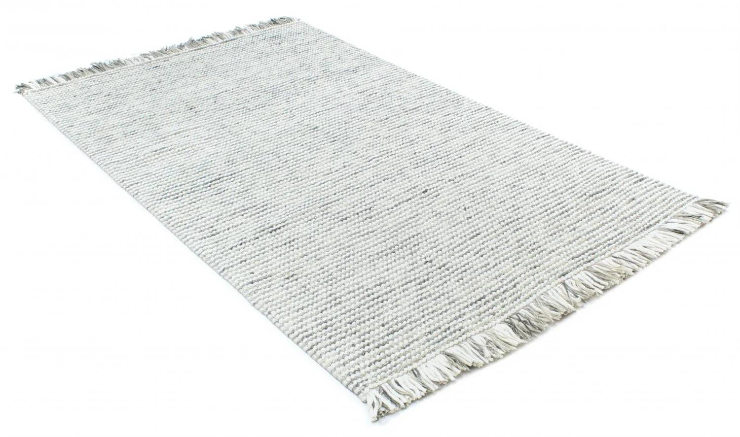 Tapis en laine - Plockton (gris/blanc/vert)