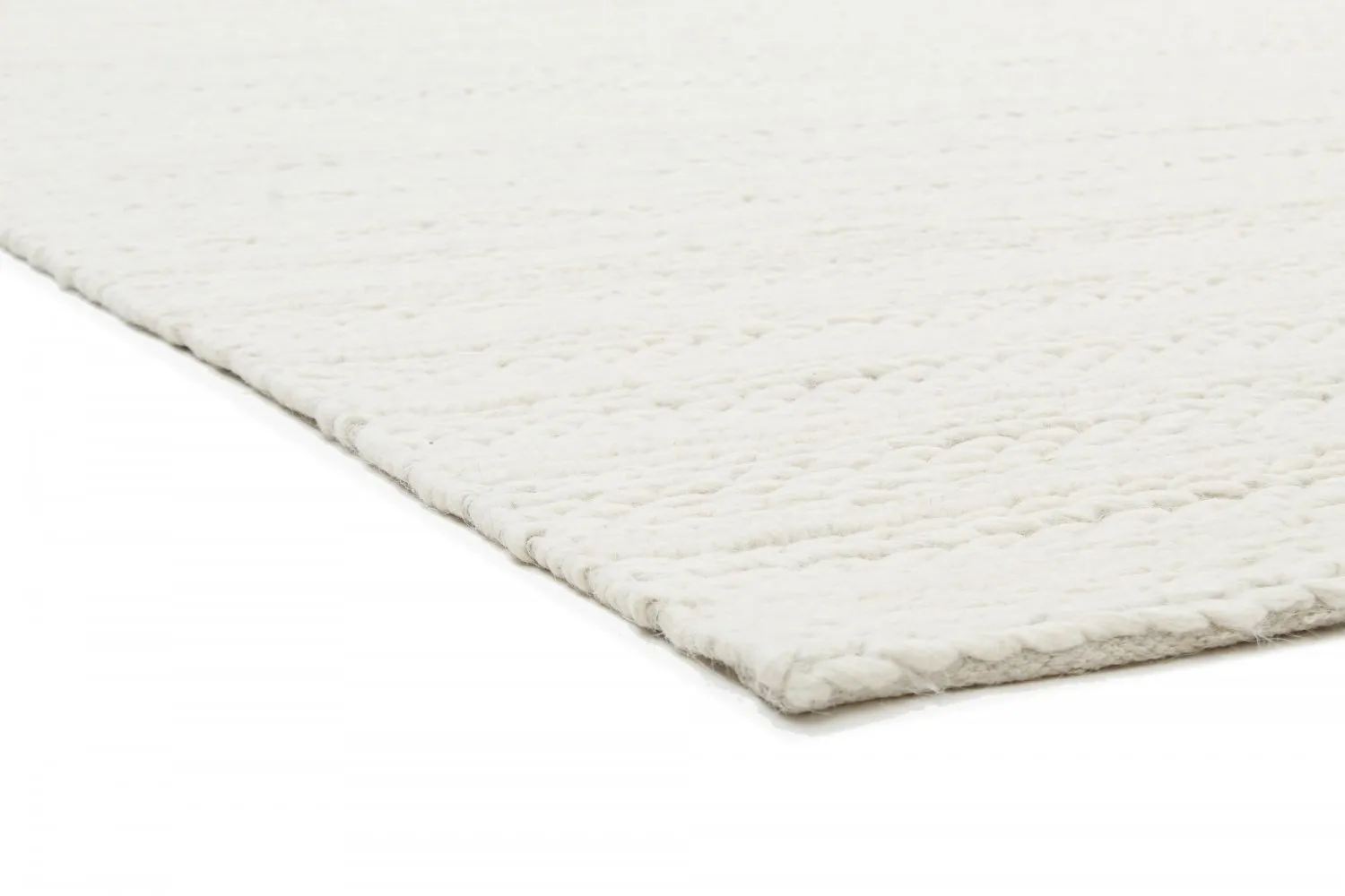 Tapis en laine - Polperro (blanc)