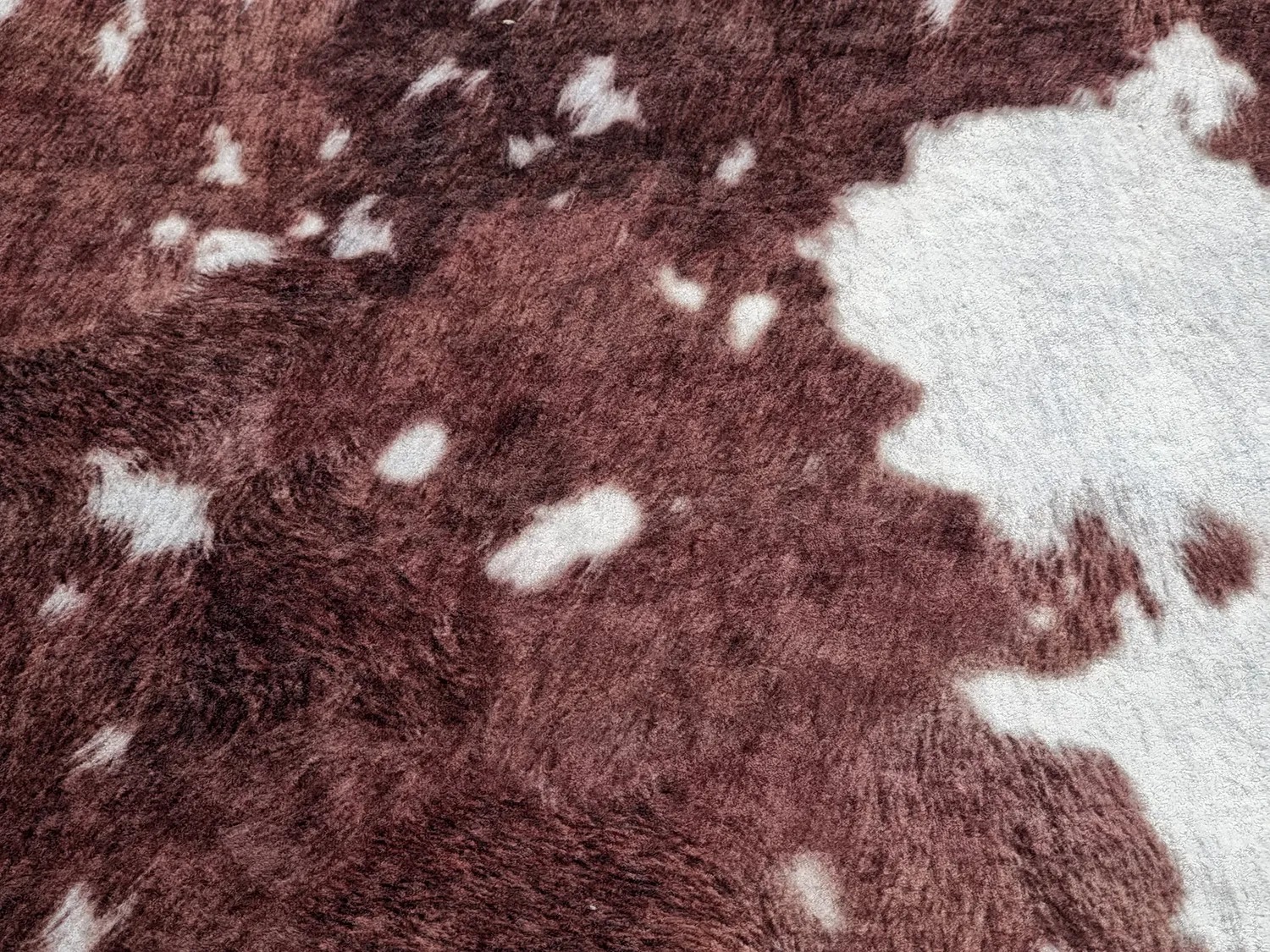 Tapis Wilton - Valetta (marron/blanc)