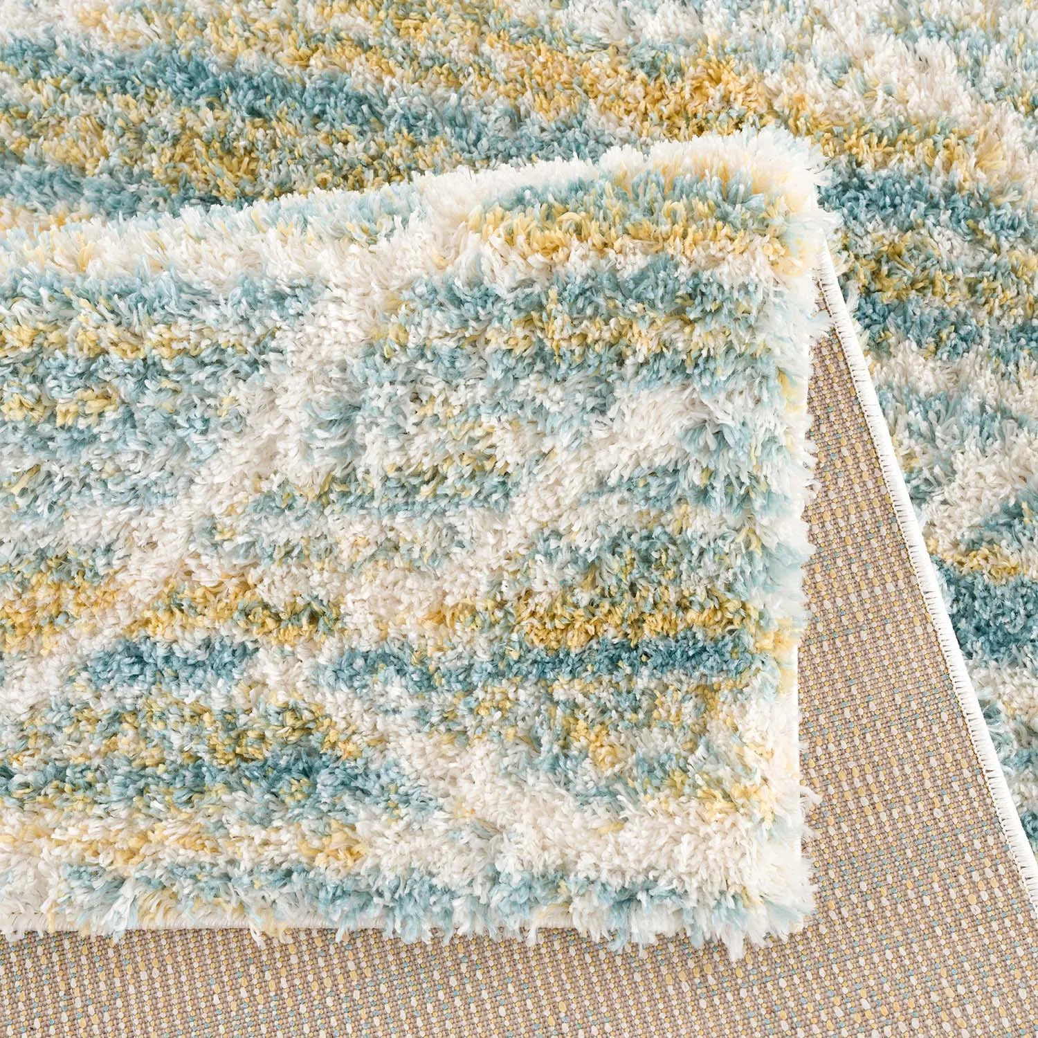 Tapis à poils longs - Merzouga (beige)