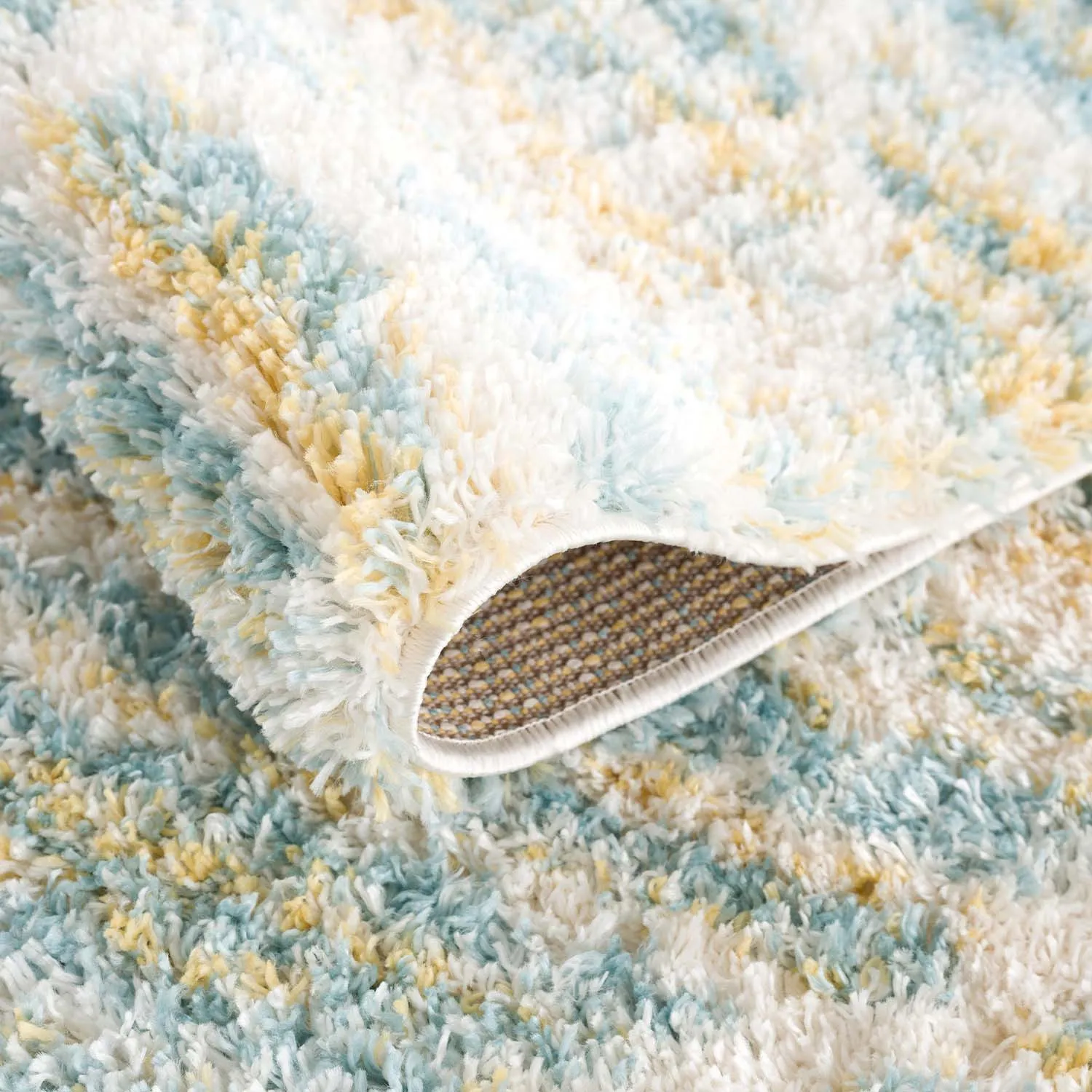 Tapis à poils longs - Merzouga (beige)