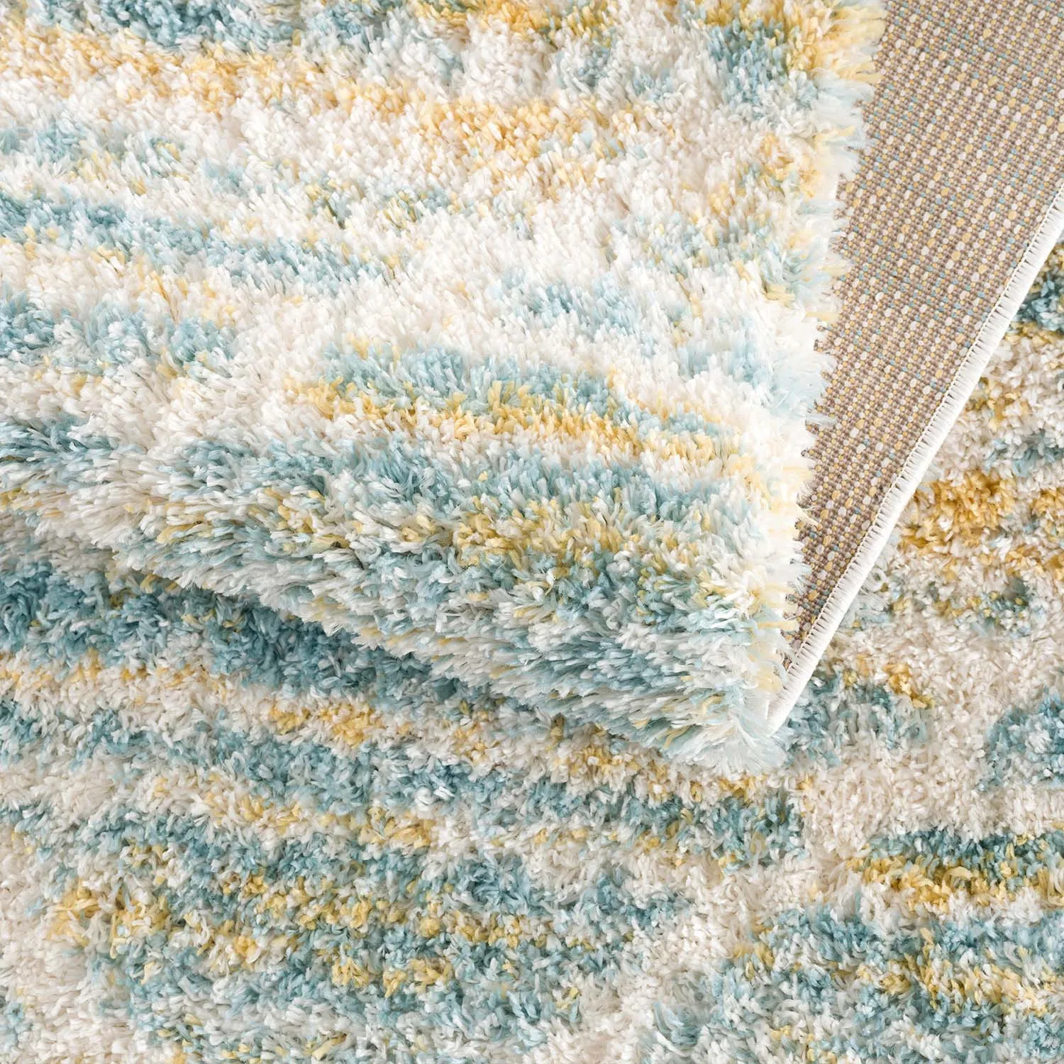 Tapis à poils longs - Merzouga (beige)