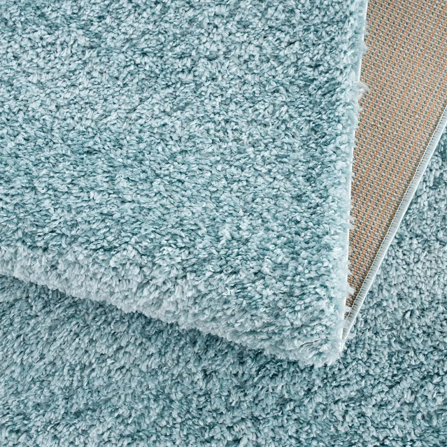 Tapis à poils longs - Cudillero (bleu)